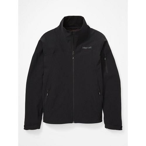 Marmot Alsek Jackets - Mens Softshell Jacket Black CA6172489 Canada